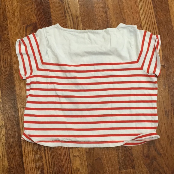 MADEWELL Setlist Boxy Top in Lynnhurst Stripe S - Picture 6 of 6